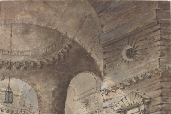 French 18th Century Follower of Giovanni Battista Piranesi