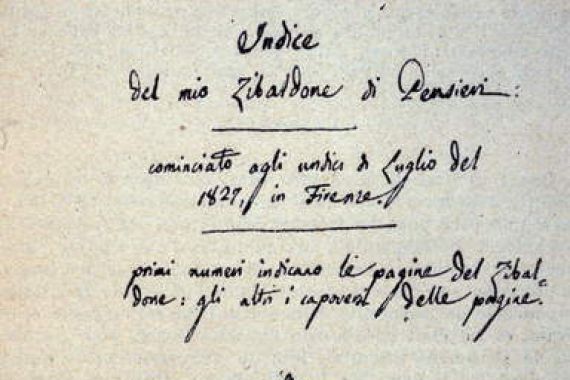 Giacomo Leopardi