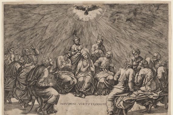 Gian Jacopo Caraglio, after Raphael
