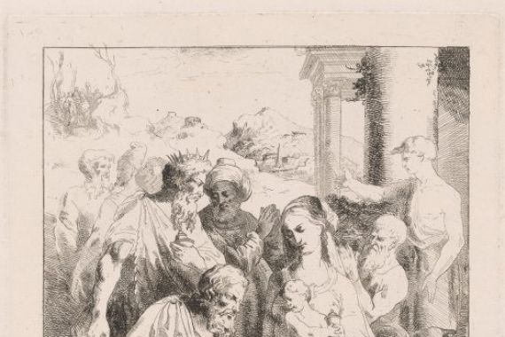 Giovanni David, after Battista Dossi