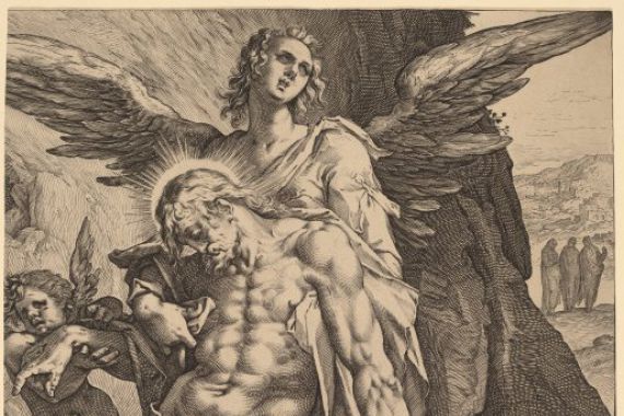 Hendrick Goltzius, after Bartholomaeus Spranger