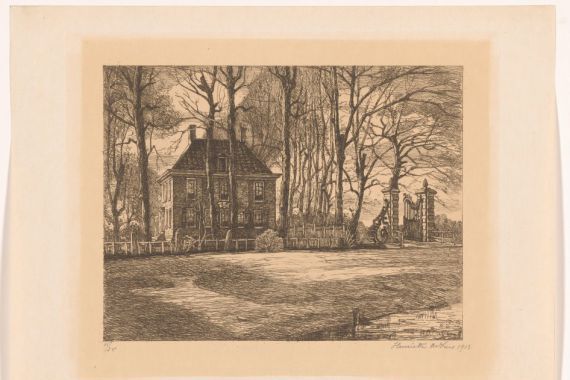 Henriëtte de Vries (signed by artist)