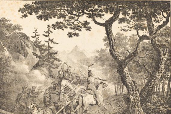 Horace Vernet and Hippolyte Lecomte
