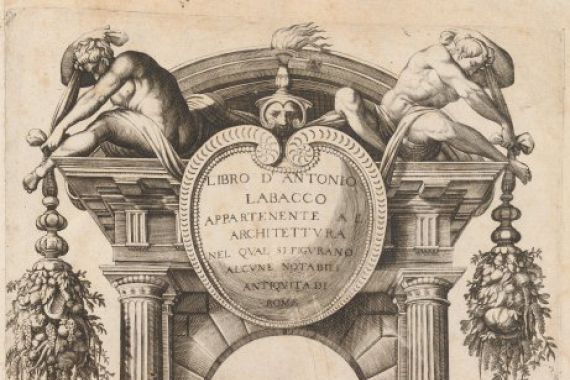 Italian 16th Century, after Antonio Labacco, published by Giovanni Boni