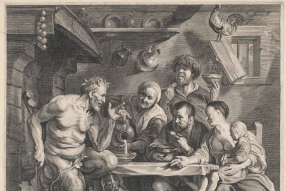 Jacobus Neeffs, after Jacob Jordaens