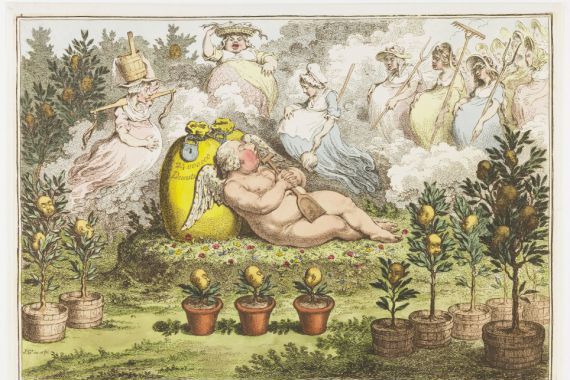 James Gillray (signed by artist)