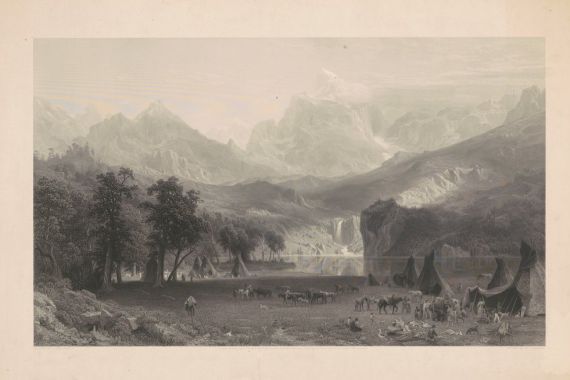 James Smillie, after Albert Bierstadt