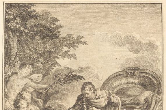 Jean Charles Levasseur after Hubert François Gravelot