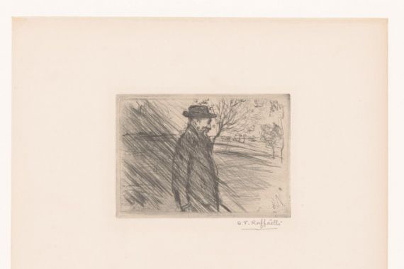 Jean François Raffaëlli (signed by artist)