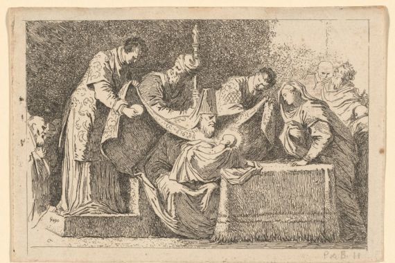 Jean Honoré Fragonard after Jacopo Tintoretto