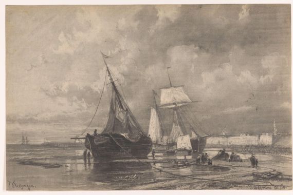 Johan Conrad Greive (signed by artist)