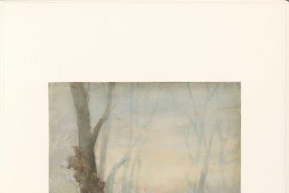 Johan Hendrik Weissenbruch (signed by artist)