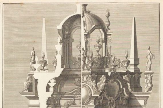 Johann Andreas Pfeffel I after Giuseppe Galli Bibiena