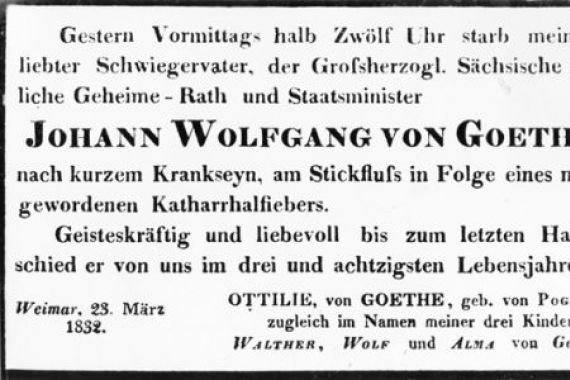 Johann Wolfgang von Goethe