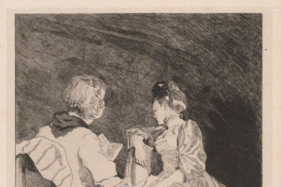Jules de Goncourt, after Jean Honoré Fragonard