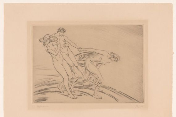 Ludwig von Hofmann (signed by artist)
