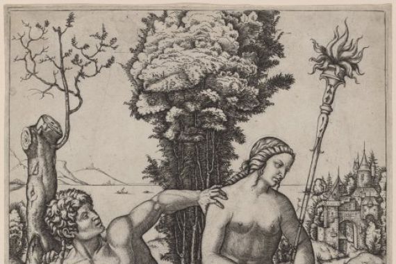 Marcantonio Raimondi possibly after Andrea Mantegna