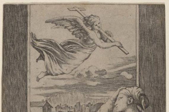 Marcantonio Raimondi possibly after Raphael