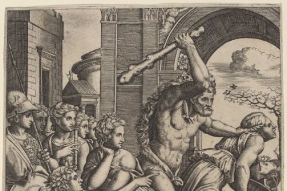 Master of the Die after Baldassare Peruzzi