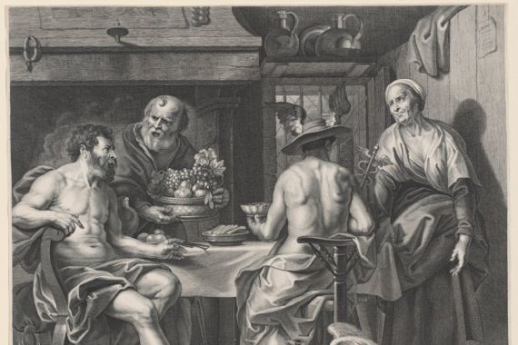 Nicolaes Lauwers, after Jacob Jordaens