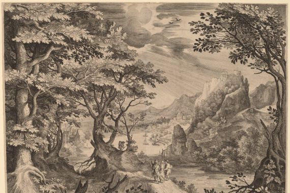 Nicolaes de Bruyn, after Gillis van Coninxloo III