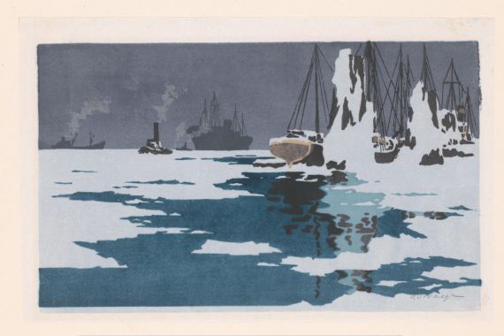 O. Droegl (signed by artist)