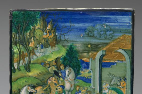 Painted by Nicola da Urbino