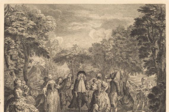 Pierre François Basan after Gabriel Jacques de Saint Aubin