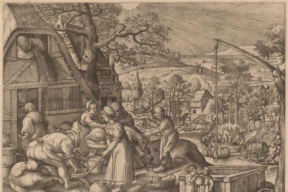 Pieter van der Heyden after Hans Bol