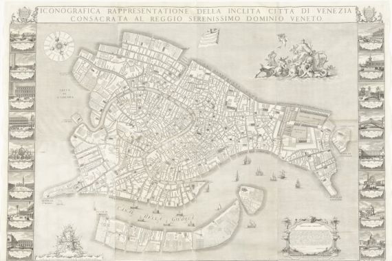 Sebastiano Ricci, Lodovico Ughi, Giovanni Antonio Faldoni for the map, with Francesco Zucchi