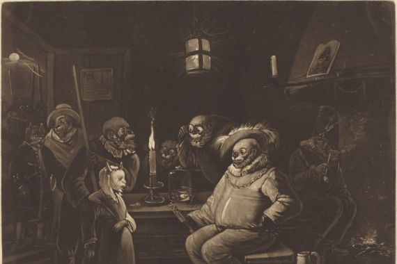 William Dickinson after Egbert van Heemskerck