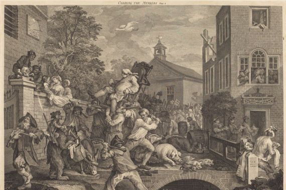 William Hogarth and Francois Antoine Aveline
