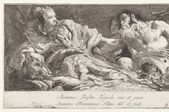 after Giovanni Battista Tiepolo Giovanni Domenico Tiepolo