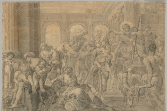 copy after Annibale Carracci