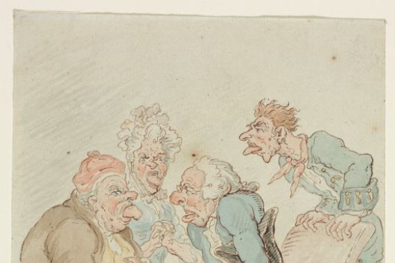 imitator of Thomas Rowlandson