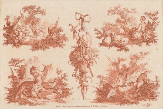 the Elder and Jean Baptiste Hüet Gilles Demarteau