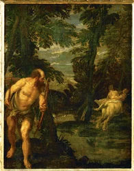 Herkules, Dejaneira og kentauren Nessus (maleri på lerret)
