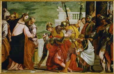 Jesus og høvedsmannen (maleri på lerret)