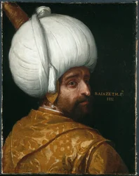Bayezid I (olje på lerret)