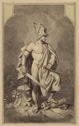 Arminius, Hermann Der Cherusker (engraving)