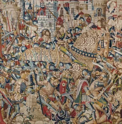 The Trojan War: The Destruction of Troy, ca. 1470 (teppe)