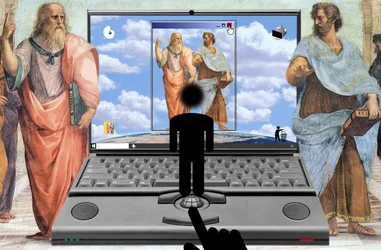 Den uendelige samtalen (I) (fra serien: Windows)