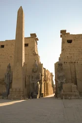 Luxor-tempelet, gammel egyptisk arkitektur i Luxor