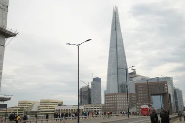 London Bridge over Themsen i hjertet av London