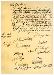 Brev til Lord Mayor of London, 17. desember 1653.