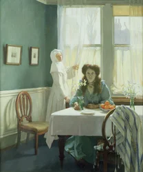 Interiør i et religiøst hus