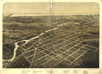 Monroe, Monroe fylke, Michigan 1866. LOKAL 73693438