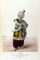 Adolphe Nourit i operaen Tarare av Antonio Salieri (1750 - 1825).