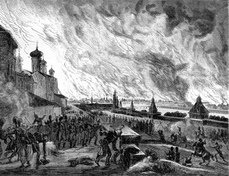 Moskva i brann, 15. september 1812 1882-1884.