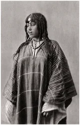 En beduinkone, Irak, 1925.